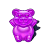 Gummy Bear purple
